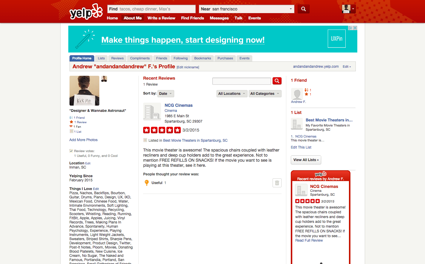 Yelp Current State